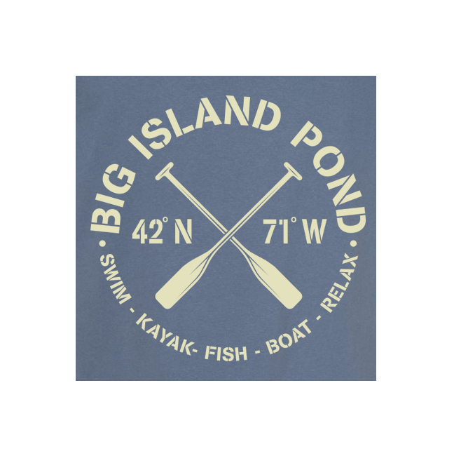 Big Island Long sleeve tee Circle Oar