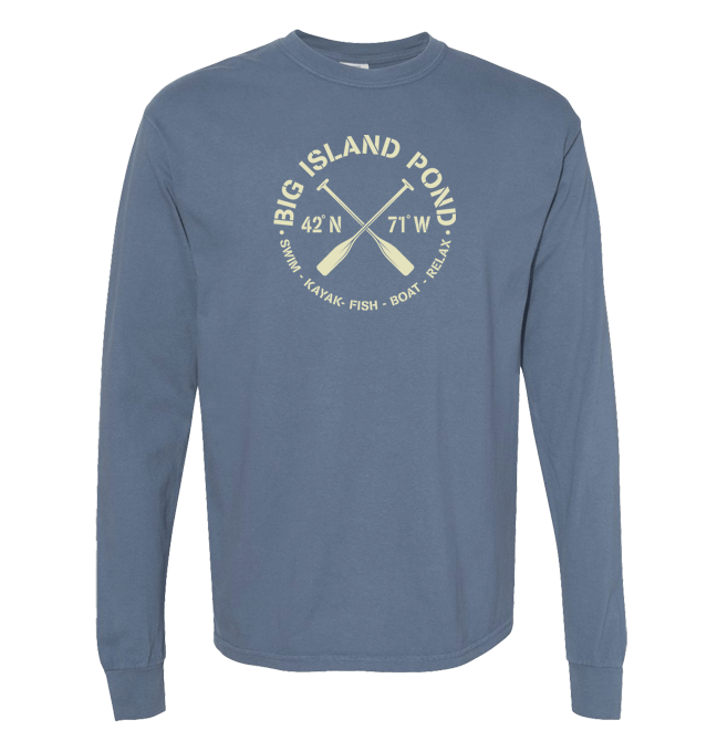 Big Island Long sleeve tee Circle Oar