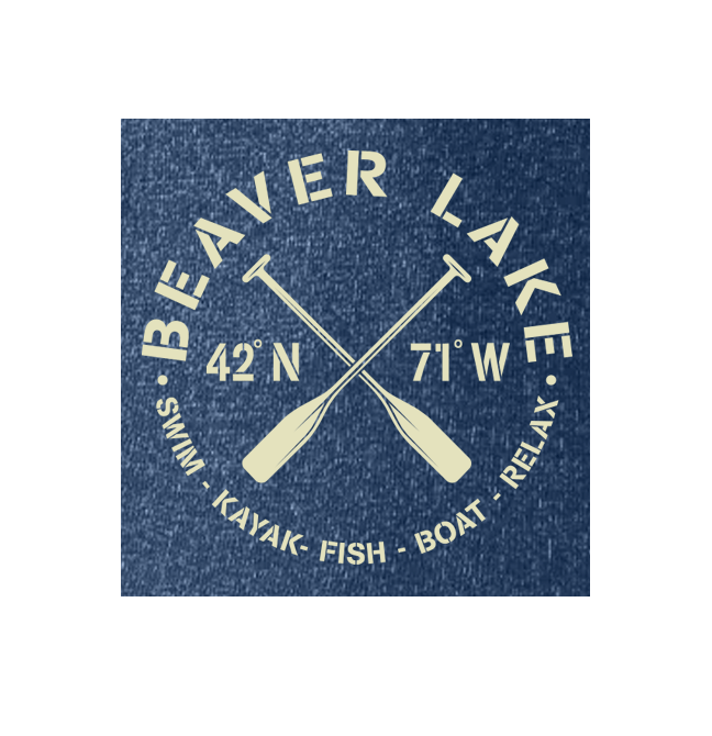 Beaver Lake Nantucket Hoodie Circle Oar