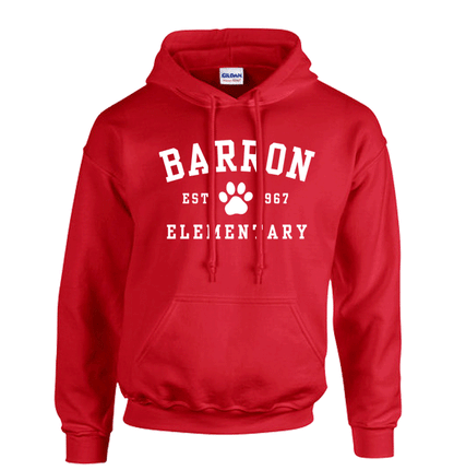 Barron Arch Red Hoodie