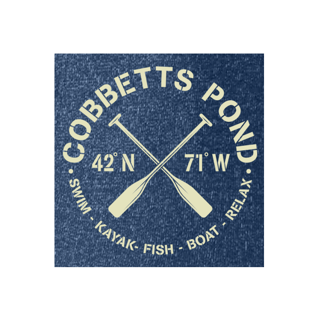 Cobbetts Pond Nantucket Hoodie Circle Oar