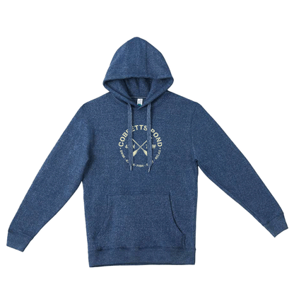 Cobbetts Pond Nantucket Hoodie Circle Oar