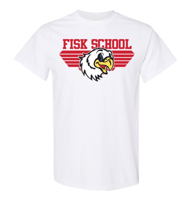 Fisk Tic Tac Toe White Tee