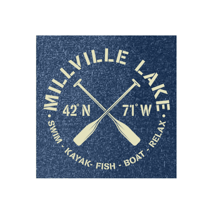 Millville Nantucket Hoodie Circle Oar