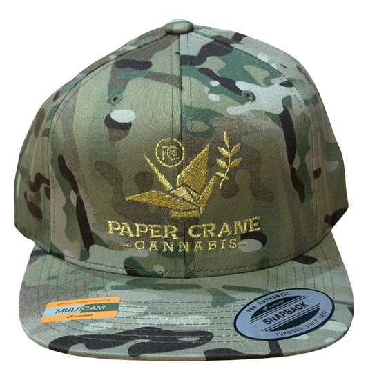 PC Flat Brim Camo Hat